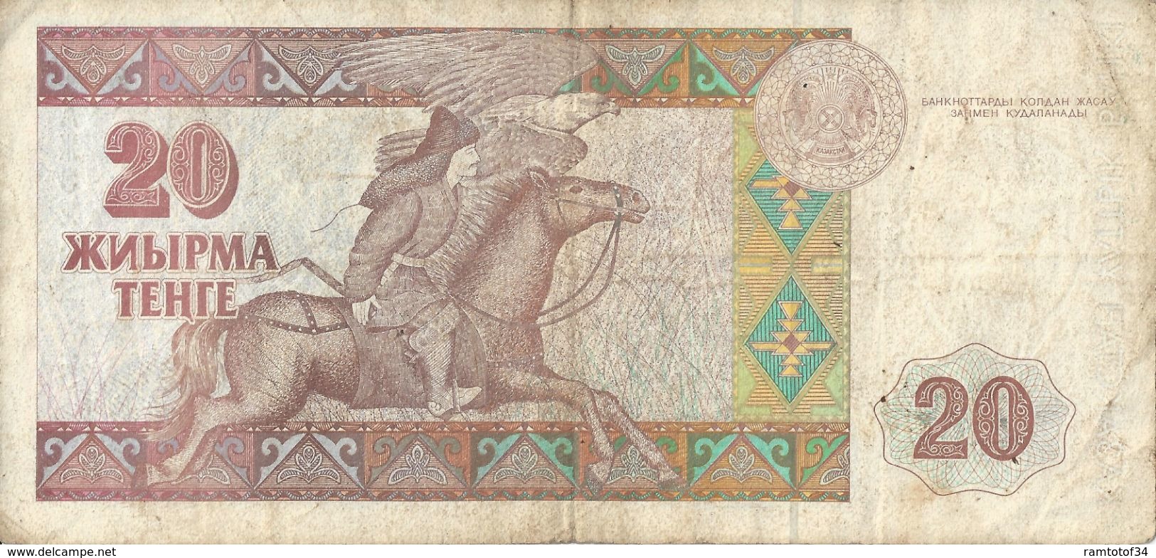 KAZAKHSTAN - 20 Tenge 1993 (AX3259725) - Kazakhstán