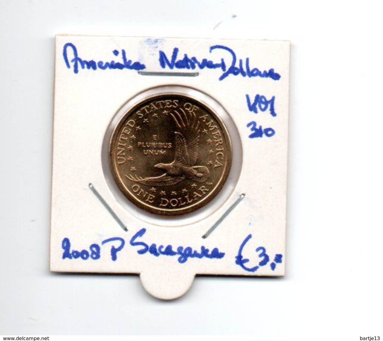 AMERIKA NATIVE DOLLAR 2008P SACAGAWEA - 2000-…: Sacagawea