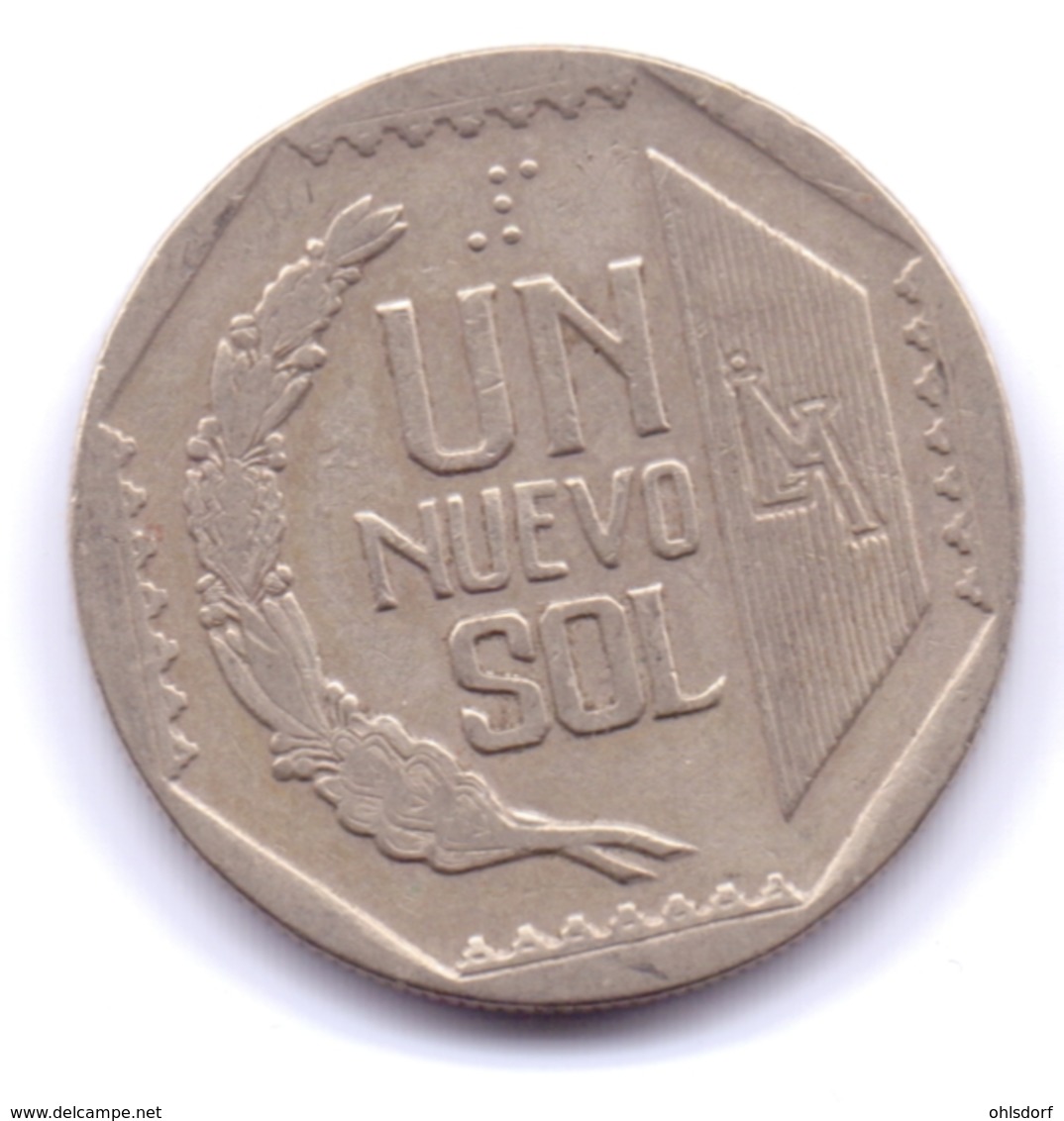 PERU 1991: 1 Nuevo Sol, KM 308 - Pérou