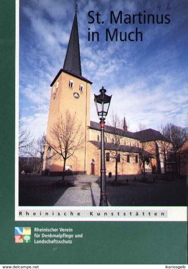 Much B Siegburg Bergisches Land St Martinus 1998 Heimatbuch Rheinische Kunststätten - Verein Für Denkmalpflege - Architectuur