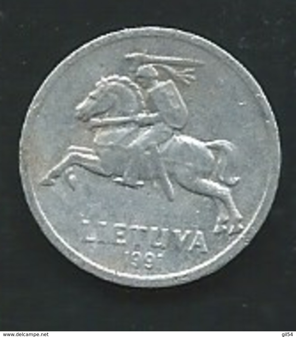 LITUANIA - 1 Centas 1991 ,  Laupi13207 - Litauen