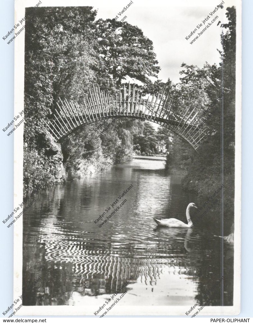 0-4414 WÖRLITZ, Der Park Zu Wörlitz, Sonnenbrücke, Deutscher Kunst Verlag - Woerlitz