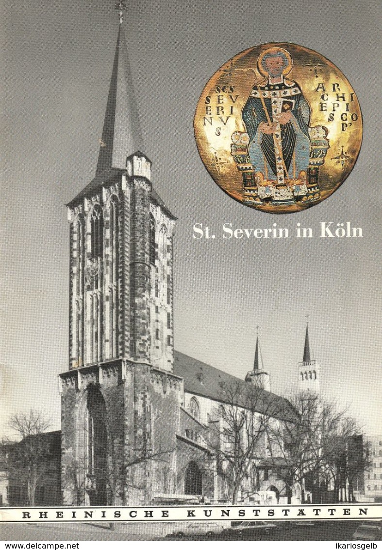 Köln St.Severin 1977 Heimatbuch Rheinische Kunststätten - Verein Für Denkmalpflege - Architectuur