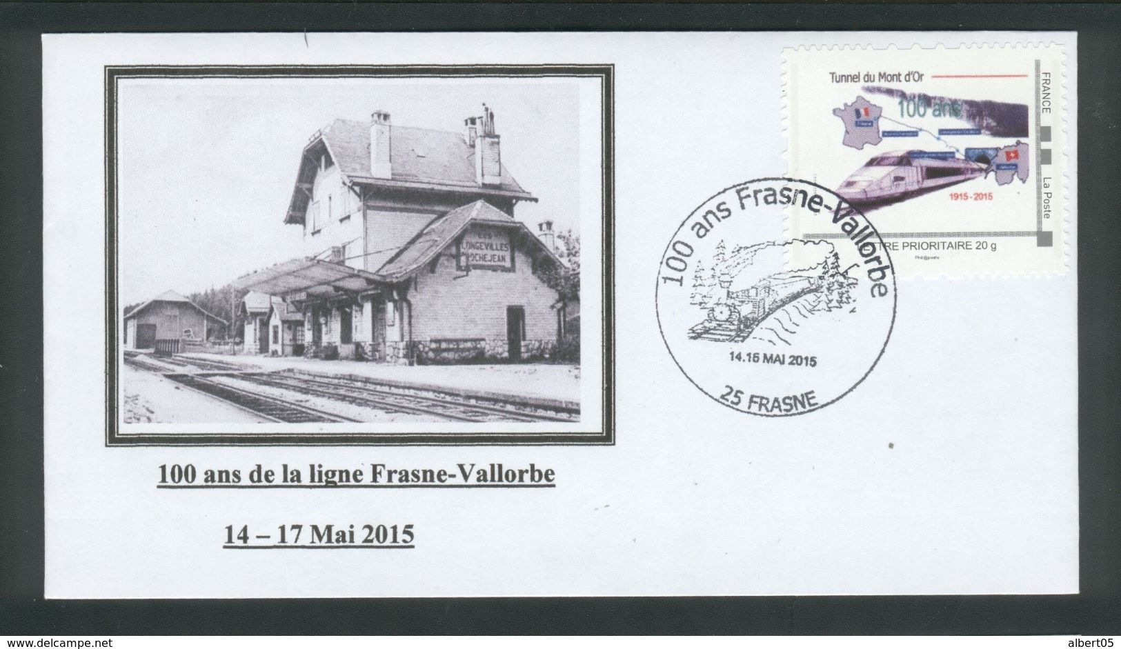 100 Ans De La Ligne Frasne-Vallorbe - Gare Les Longevilles Rochejean - 2010-2019