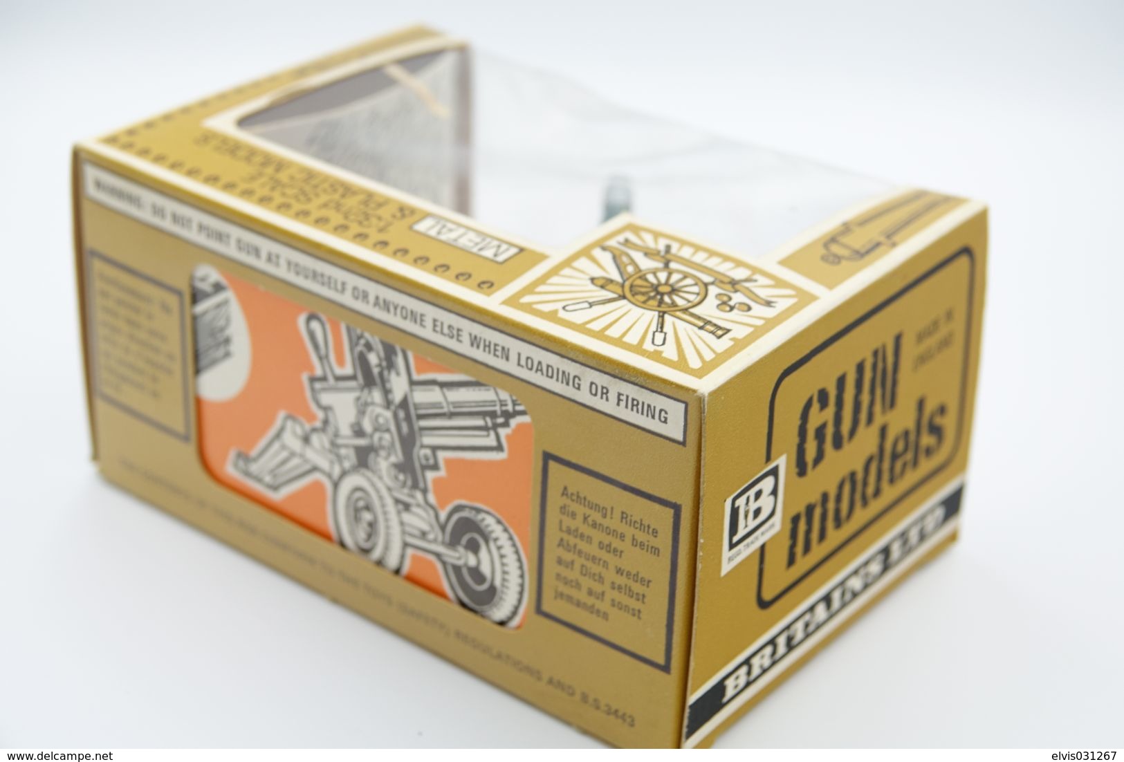 Britains Ltd, Deetail : 105 Mm HOWITZER  PACK GUN IN ORIGINAL BOX, Made In England, *** - Britains