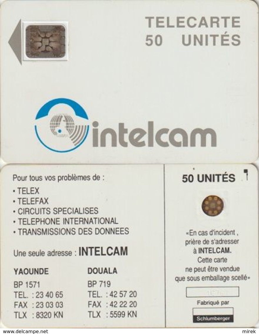 23/ Cameroon; P1. White - Logo, 50 Ut., SC4 Afnor, CN 16767 - Kameroen