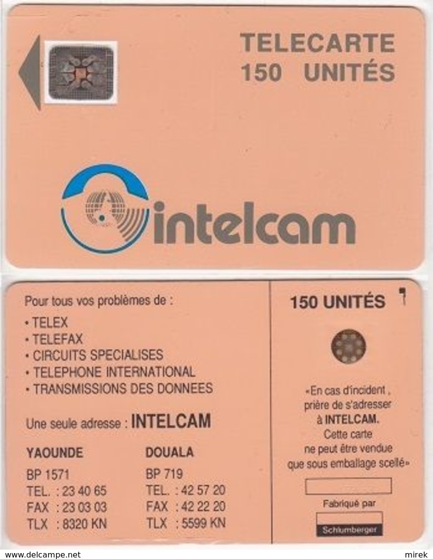 24/ Cameroon; P3. Orange - Logo, 150 Ut., SC4 Afnor, Hole 7 Mm, CN 17353 - Cameroun