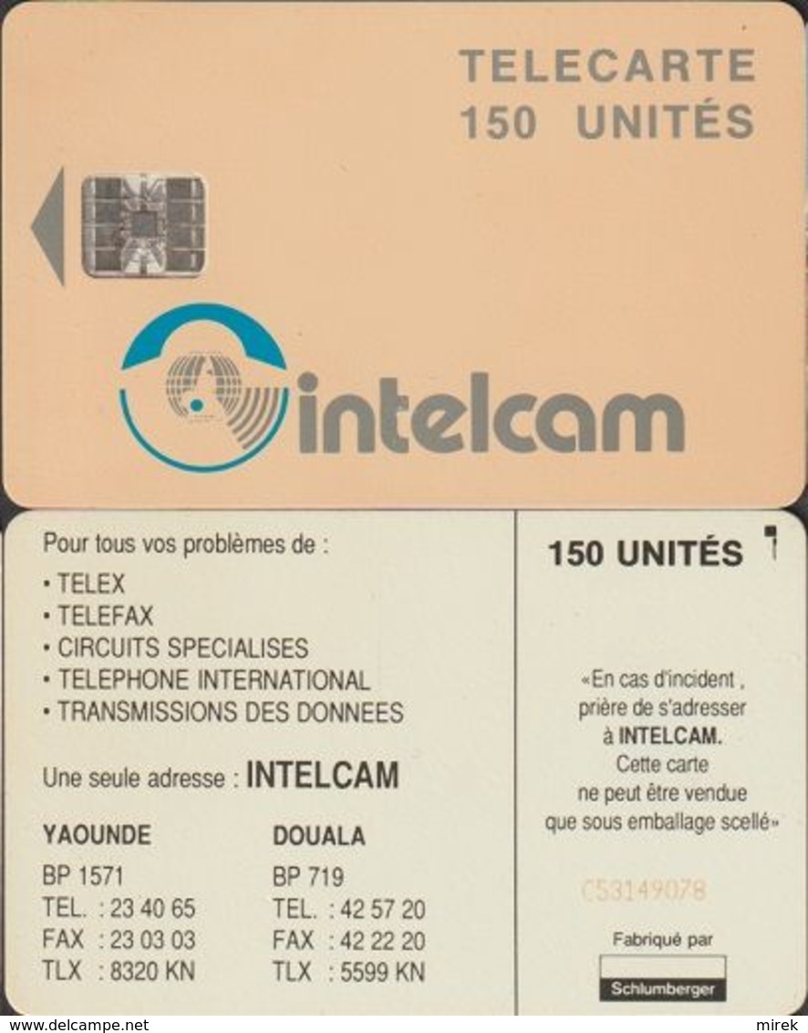 26/ Cameroon; P14. Orange - Logo, 150 Ut., SC7, CN C53149078 - Kameroen