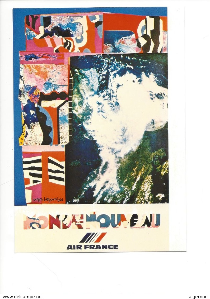 26111 - Roger Bezombes Vie Du Monde Monde Nouveau Edition Air France (format 10X15) - Other & Unclassified