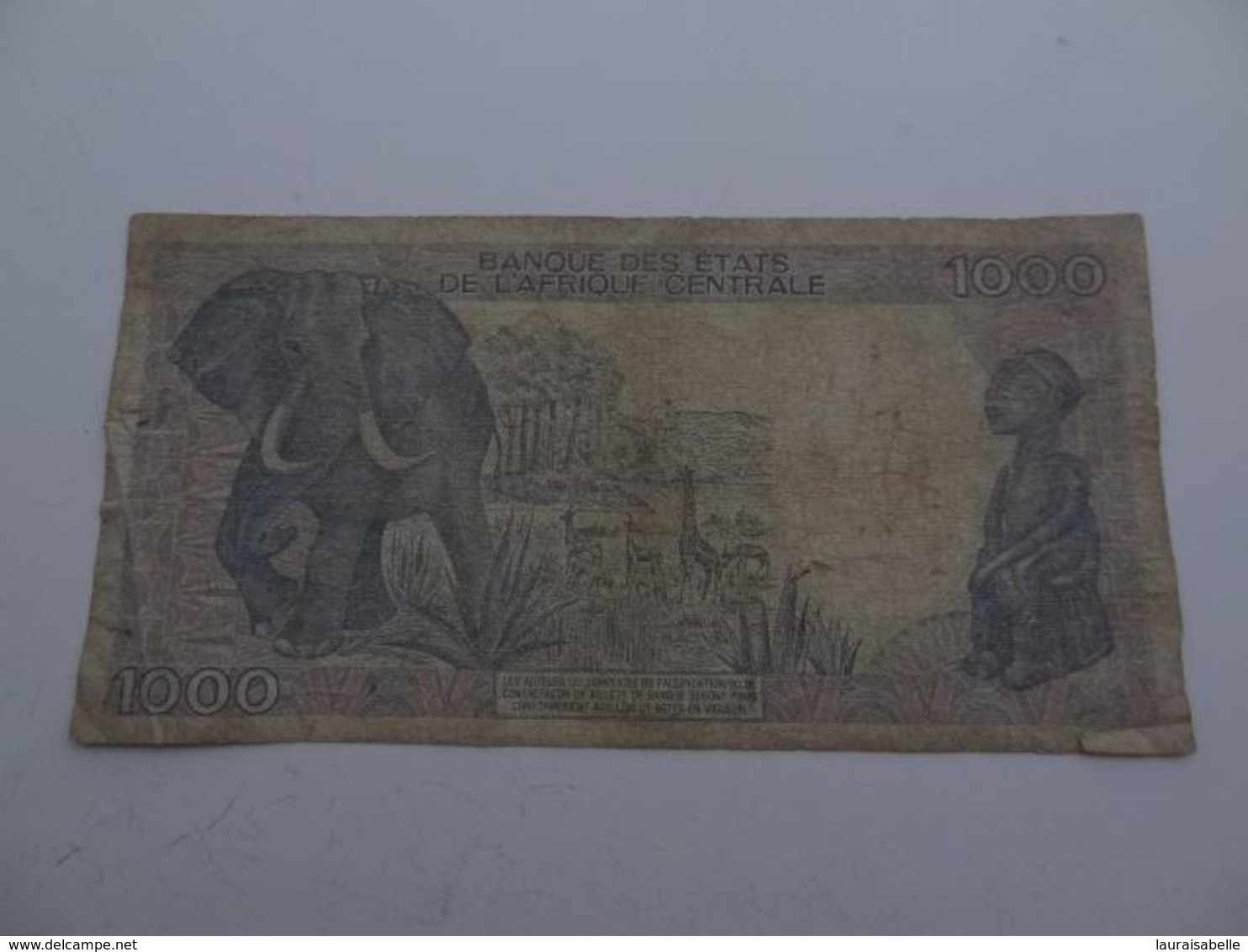 1000 Francs Gabon 01-01-1987 - Gabon