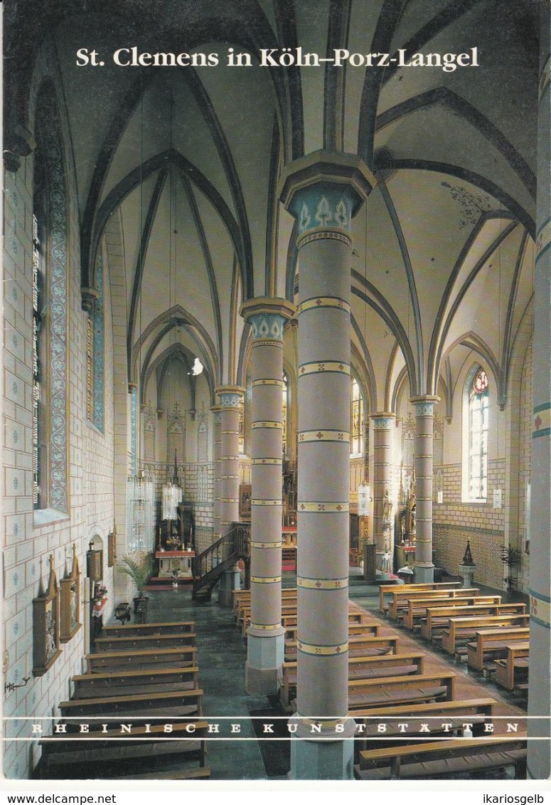 Köln Porz Langel Kirche St.Clemens 1992 Heimatbuch Rheinische Kunststätten - Verein Für Denkmalpflege - Architektur