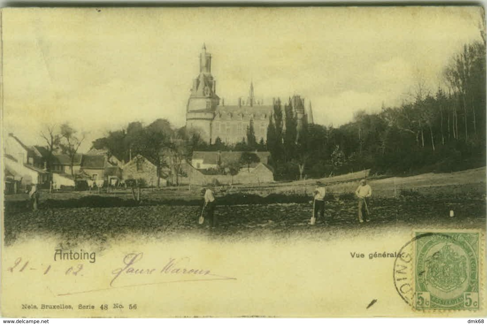 BELGIUM - ANTOING - VUE GENERALE - EDIT NELS - SERIES 48 N.56 - MAILED 1901 ( BG8578) - Antoing