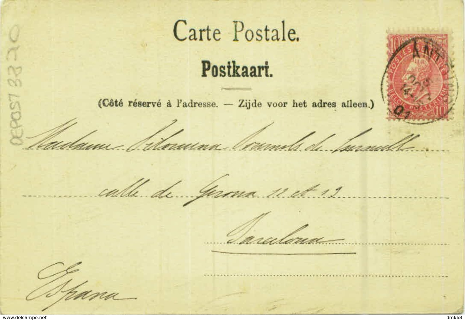 BELGIUM - ANTOING - VUE GENERALE - EDIT NELS - SERIES 48 N.56 - MAILED 1901 ( BG8579) - Antoing