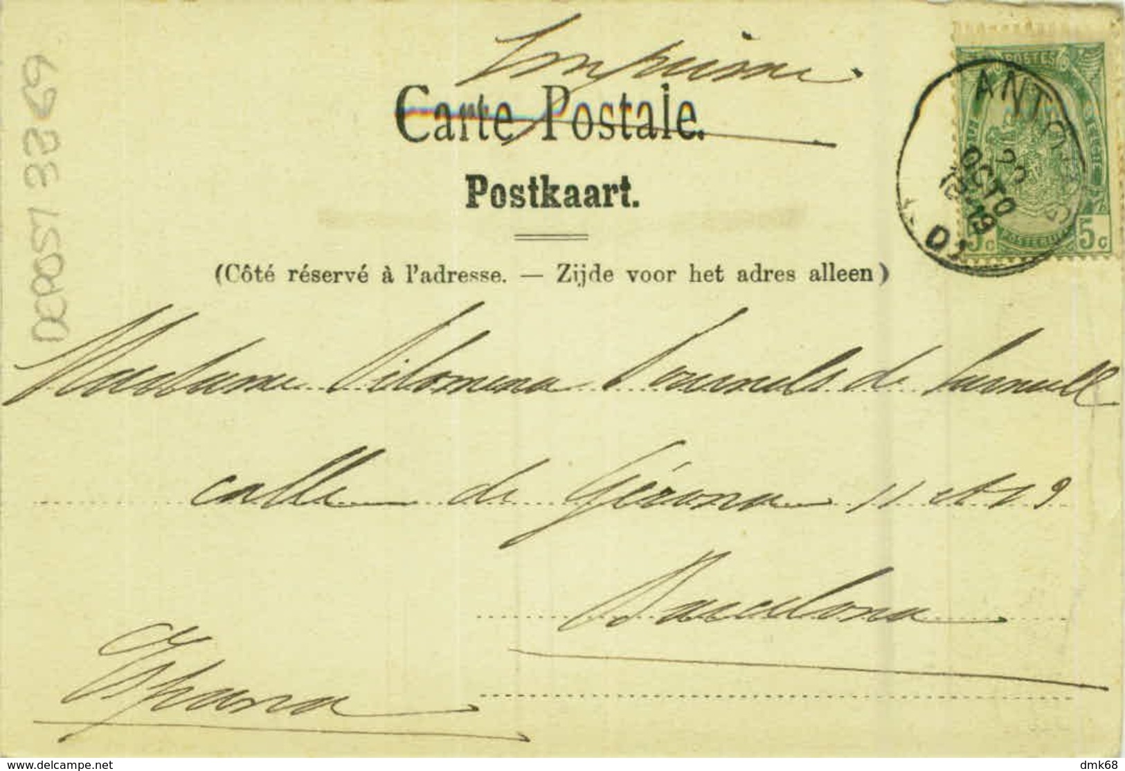 BELGIUM - ANTOING - L'ESCAUT - EDIT NELS - SERIE 48 N.61  - MAILED 1901 ( BG8581) - Antoing