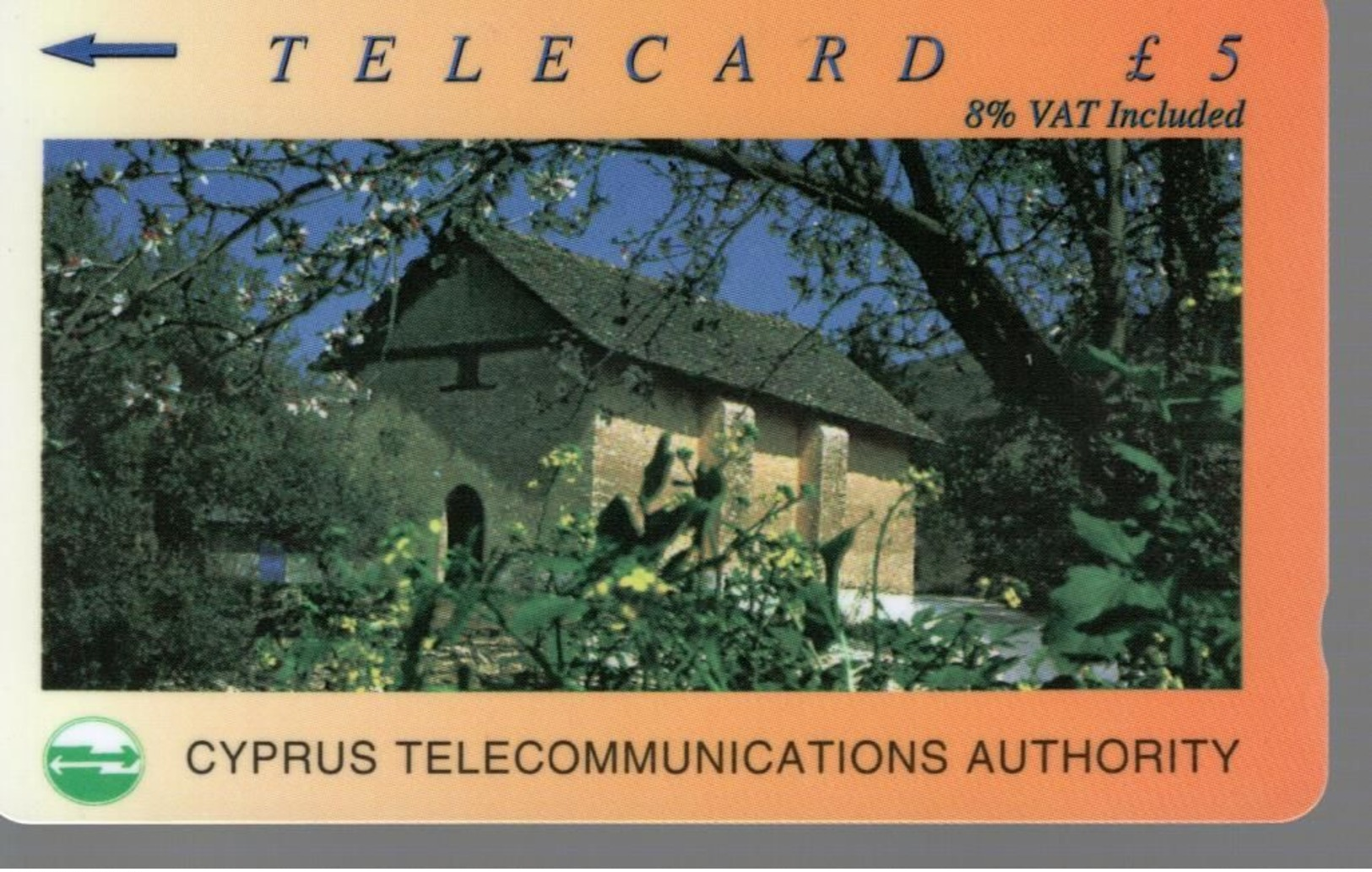 Télécarte CHYPRE -TELECARD £ 5 - Cyprus