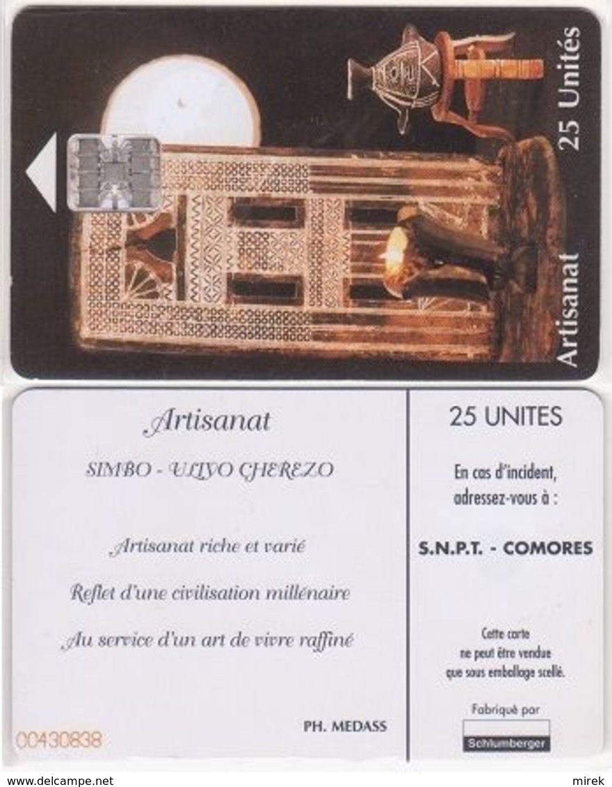 45/ Comoros; P13. Artisanat, CN Yellow - Comore