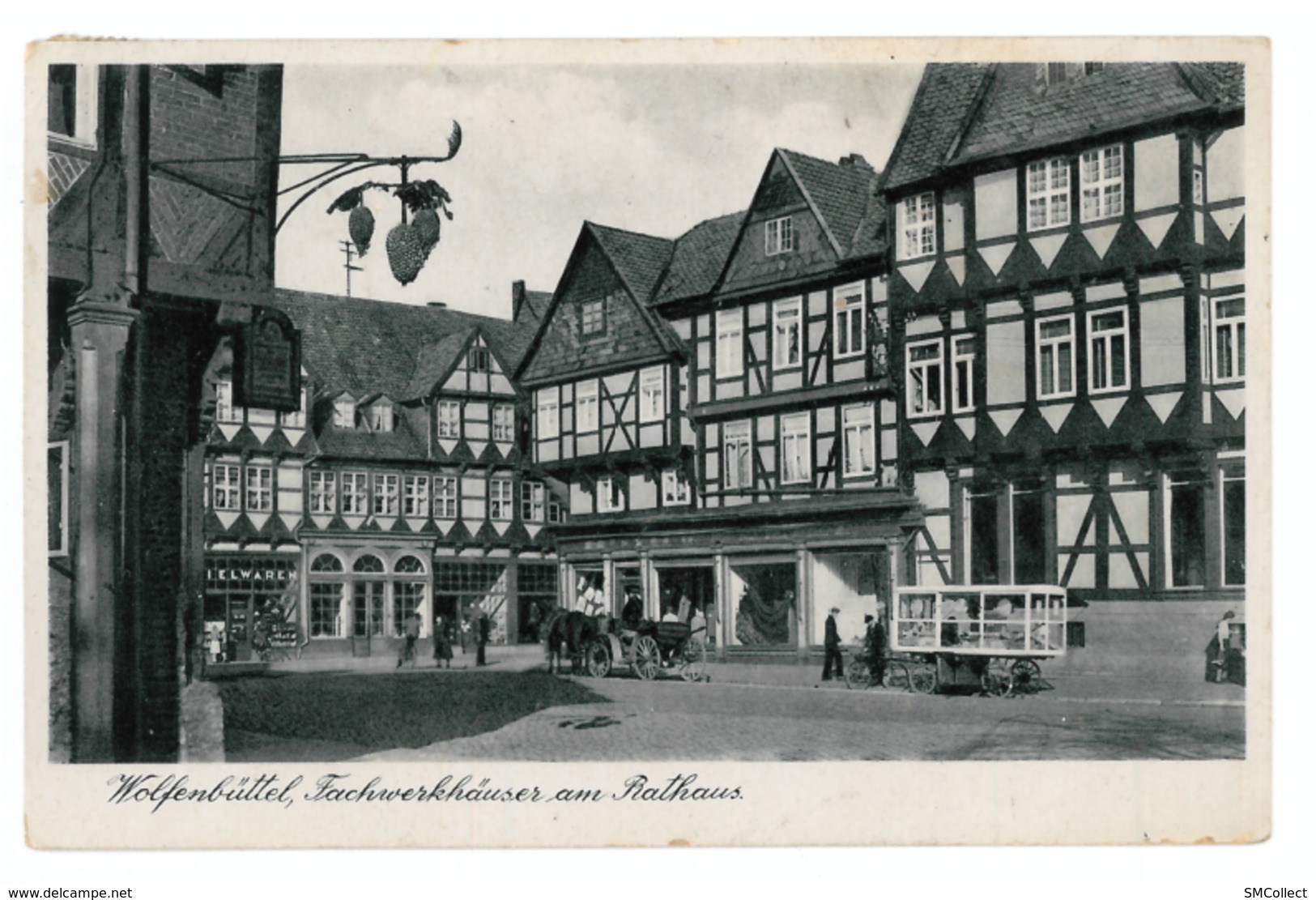 Wolfenbüttel, Fachwerkhäuser Am Rathaus (9263) - Wolfenbüttel