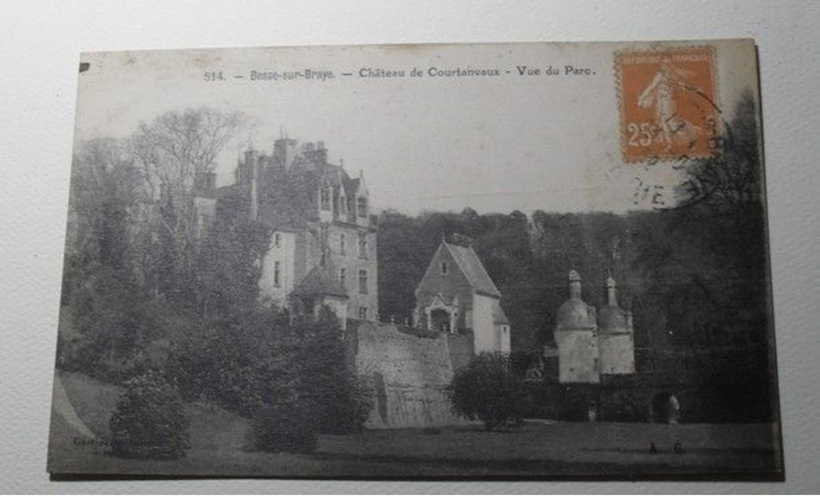 France - Bessé-sur-Braye - 514 - Château De Courtanvaux - Vue Du Parc - Altri & Non Classificati