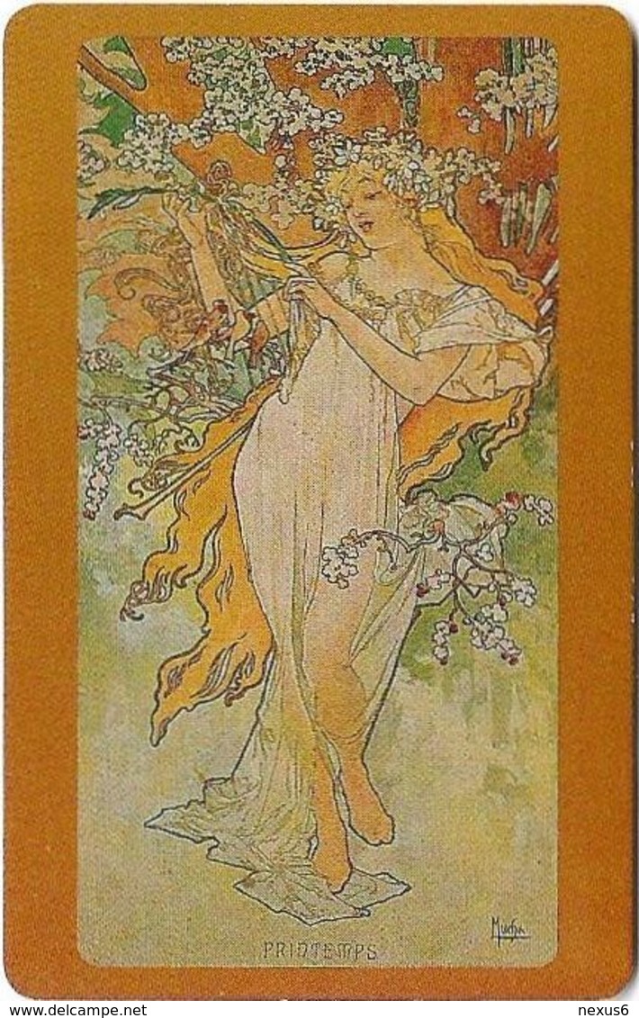 Czechoslovakia - CSFR - Bohemian Artist, Mucha - 1992, SC4, 20U, 1.000ex, Mint - Tschechoslowakei