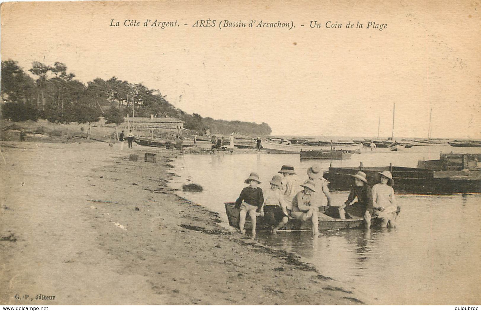 ARES UN COIN DE LA PLAGE  BASSIN D'ARCACHON - Arès