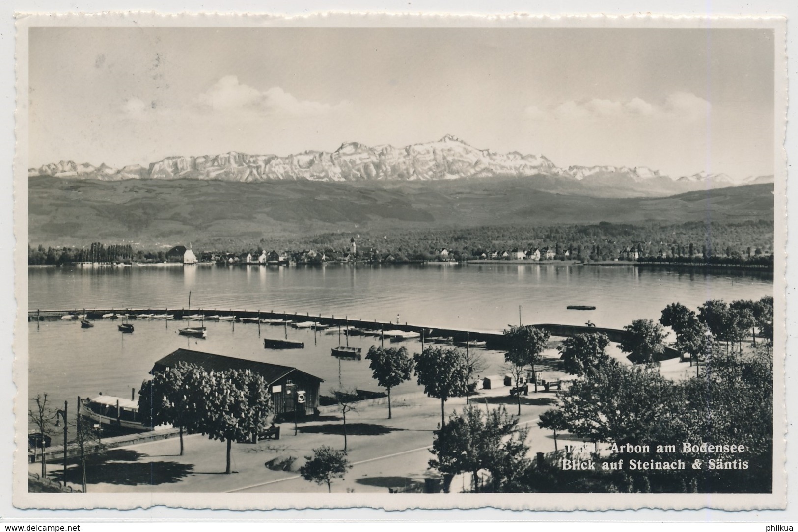 Arbon Am Bodensee - Blick Auf Steinach Und Säntis - Arbon