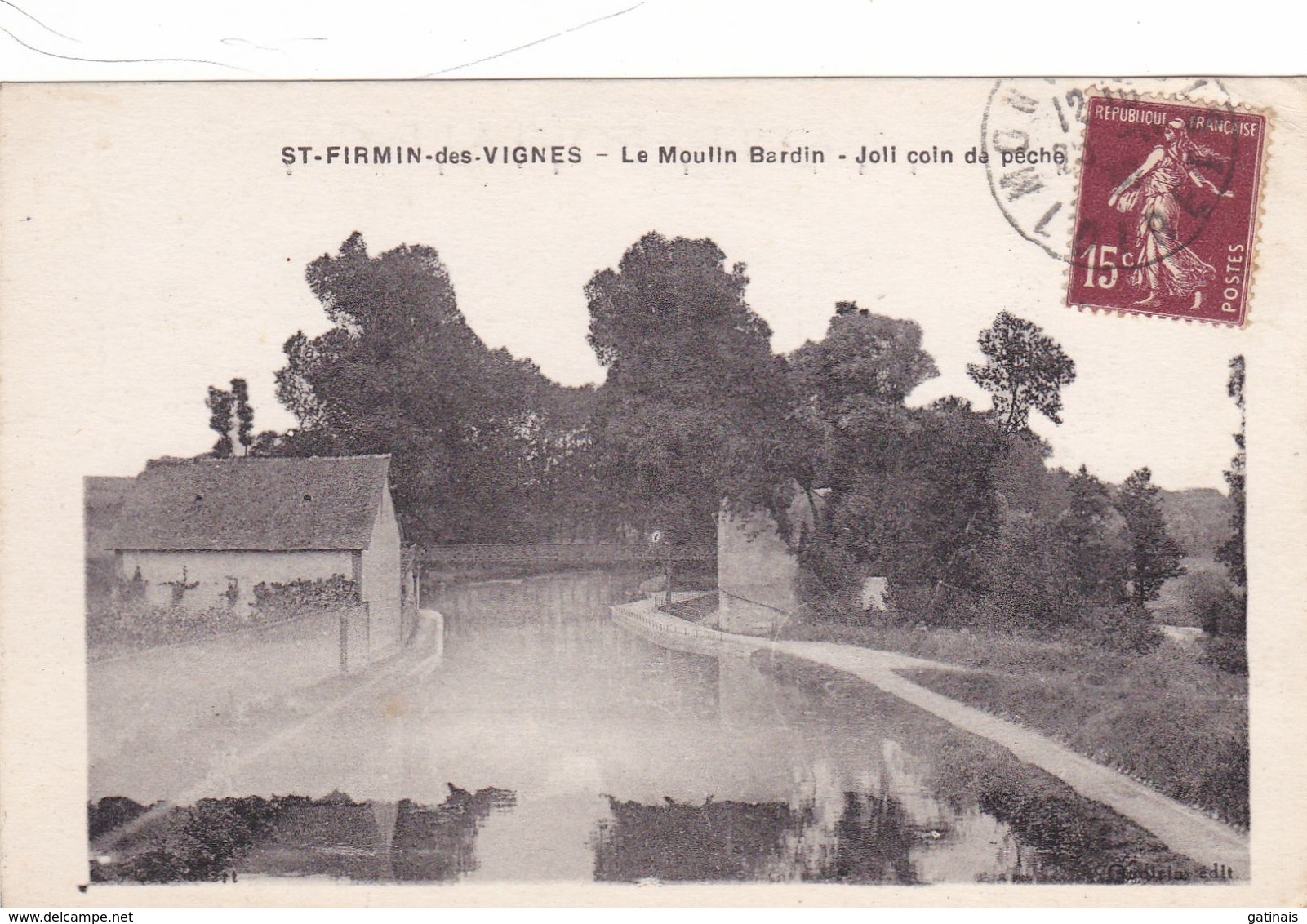 45-loiret-amilly-saint Firmin Des Vignes -moulin Bardin - Amilly