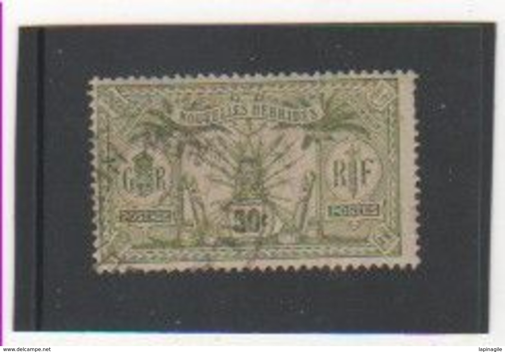 Nelles HEBRIDES 1911-12 YT N° 33 - Used Stamps