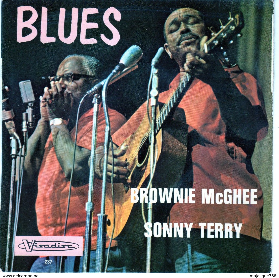 Disque - Brownie Mc Ghee - Sonny Terry - Blues - Visadisc VI 237 - 1963 - - Blues