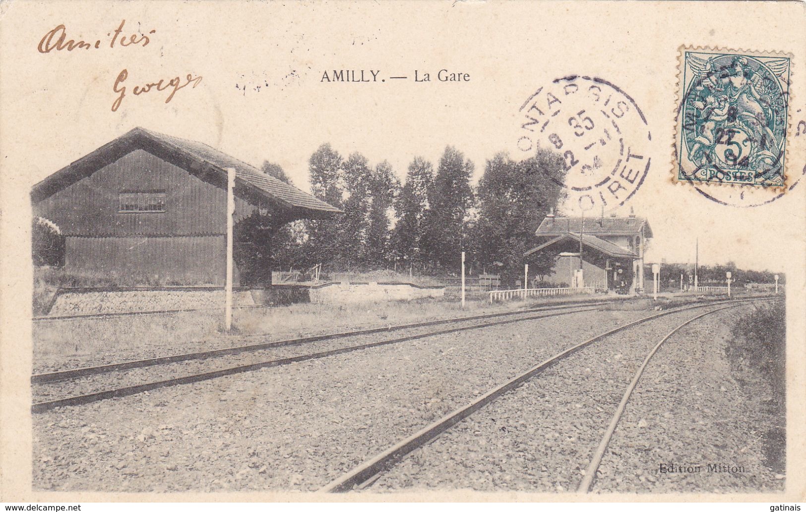 45-loiret-amilly-la Gare - Amilly