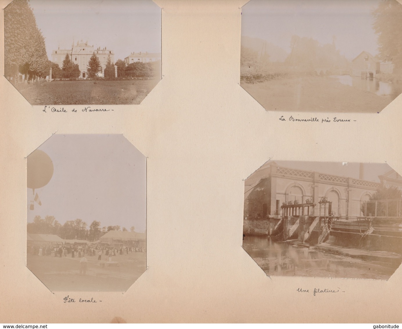 Lot De 21 Photos D'Evreux Datées De 1903 - Alte (vor 1900)