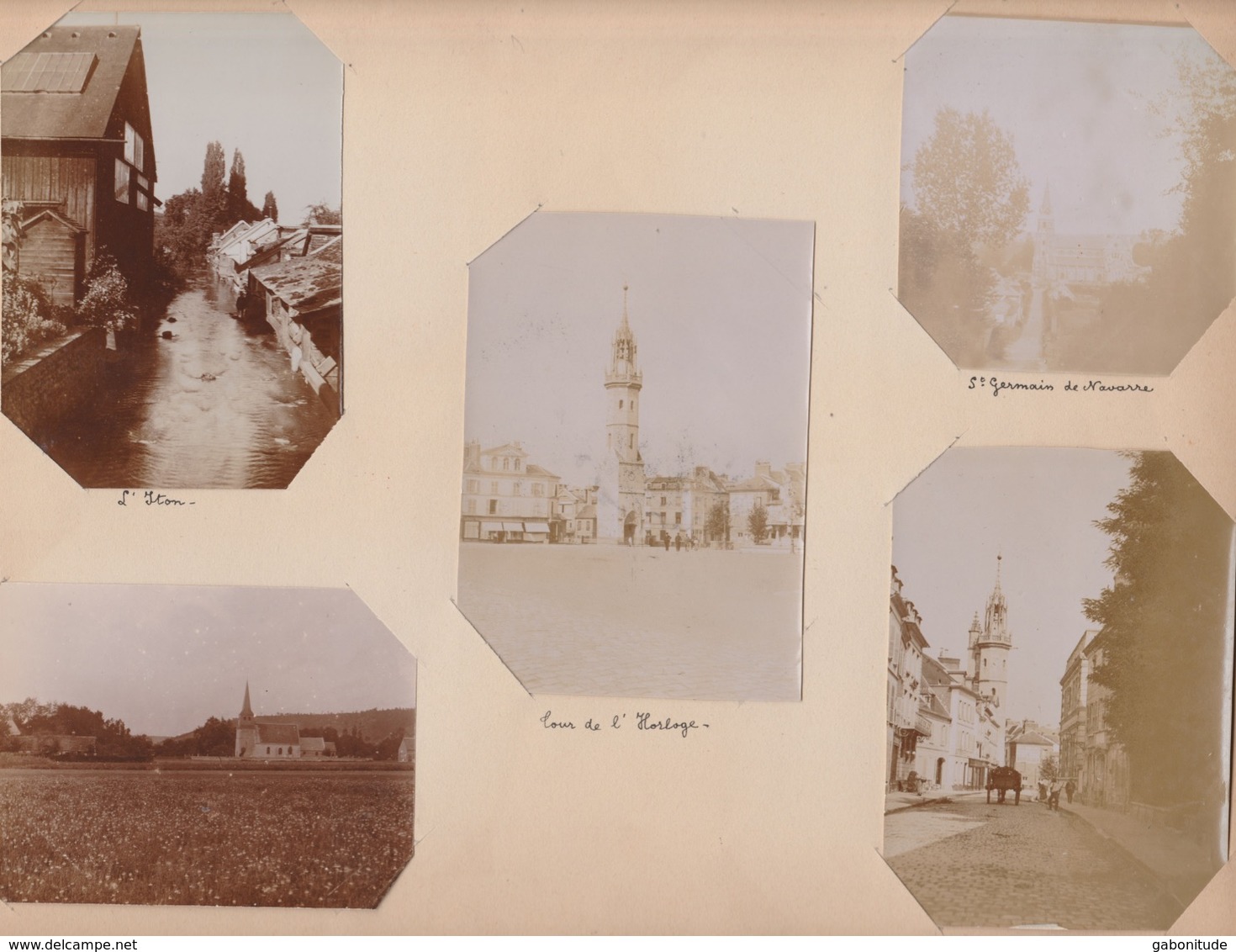 Lot De 21 Photos D'Evreux Datées De 1903 - Alte (vor 1900)