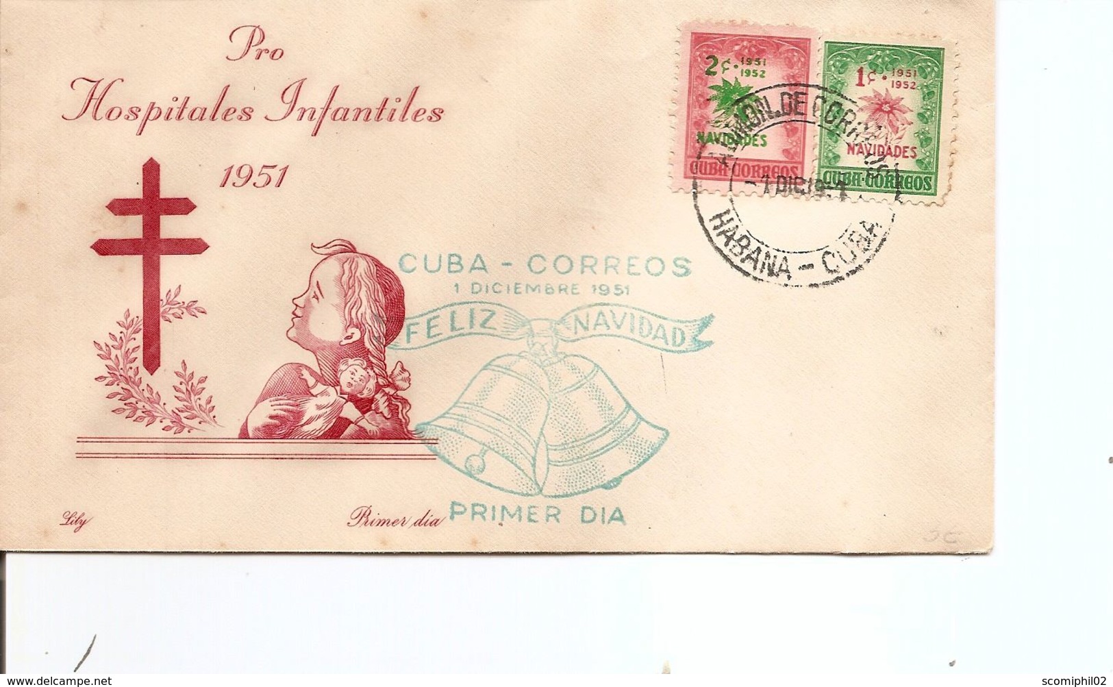 Cuba ( FDc De 1951 à Voir) - FDC