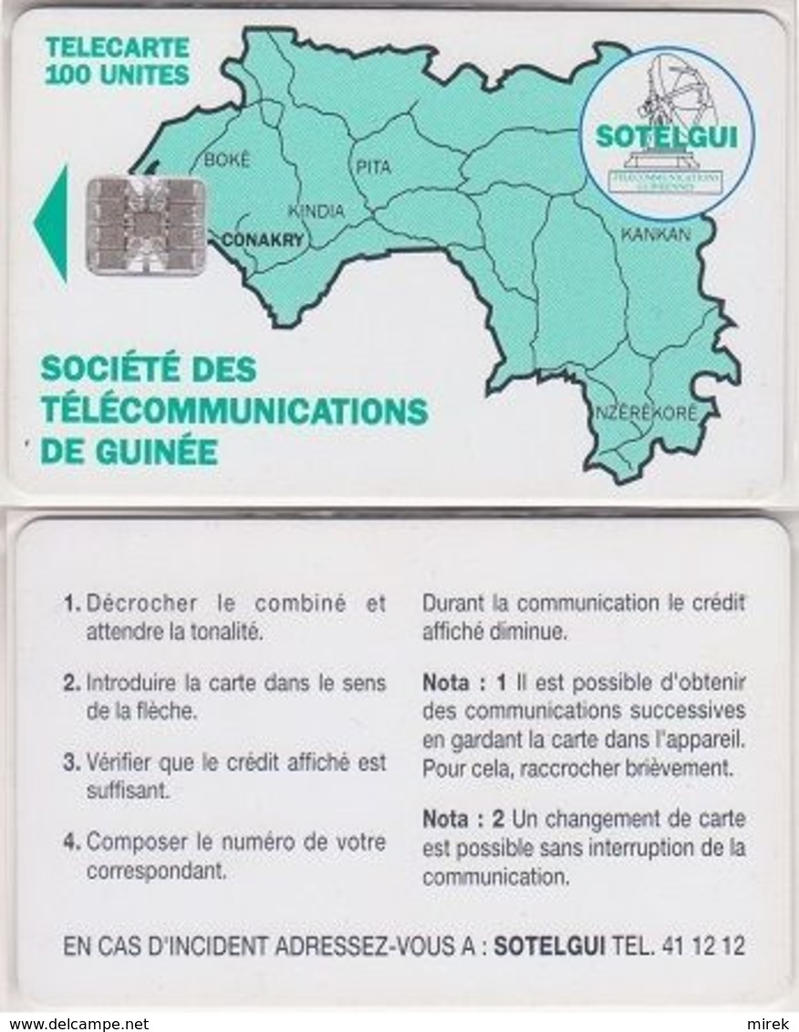 113/ Guinea; P7. Green Map; No CN - Guinee