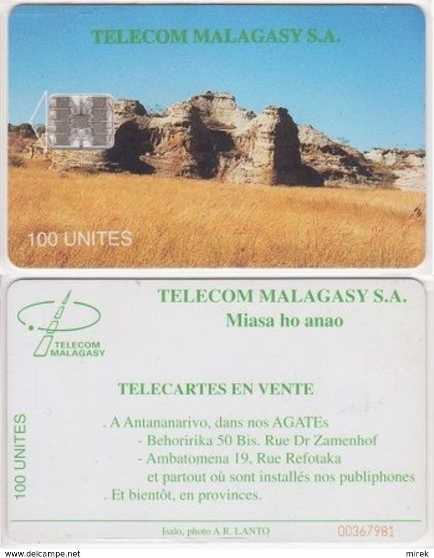 127/ Madagascar; P7. Isalo, CN Yellow, Issue Ca. 20.000 Ex. - Madagaskar