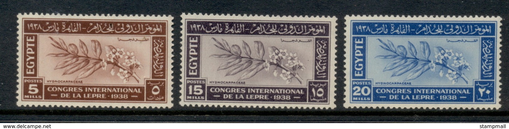 Egypt 1938 Leprosy Congress MLH - Unused Stamps