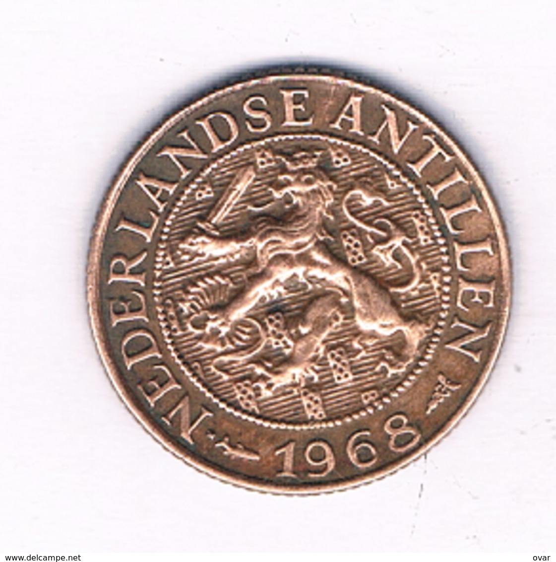 1 CENT 1968 NEDERLANDSE ANTILLEN /4726/ - Niederländische Antillen