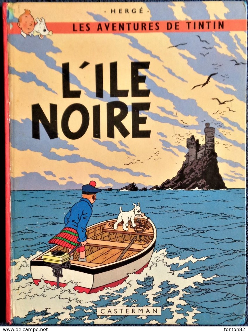 Hergé -TINTIN -  L' Île Noire - Casterman - ( B 39 ) . - Tintin