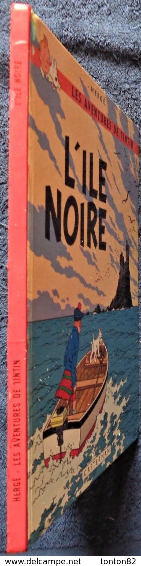 Hergé -TINTIN -  L' Île Noire - Casterman - ( B 39 ) .