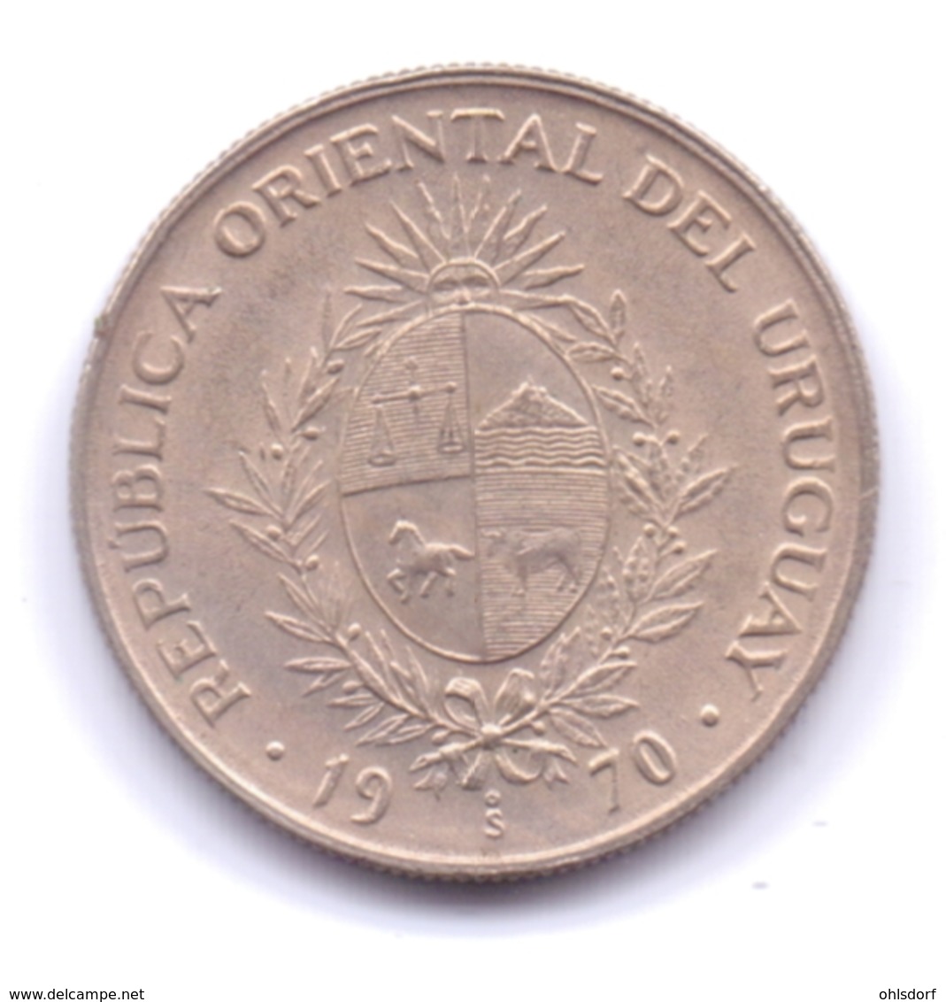 URUGUAY 1970: 20 Pesos, KM 56 - Uruguay