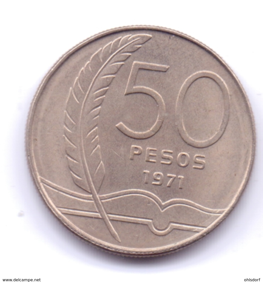 URUGUAY 1971: 50 Pesos, KM 57 - Uruguay