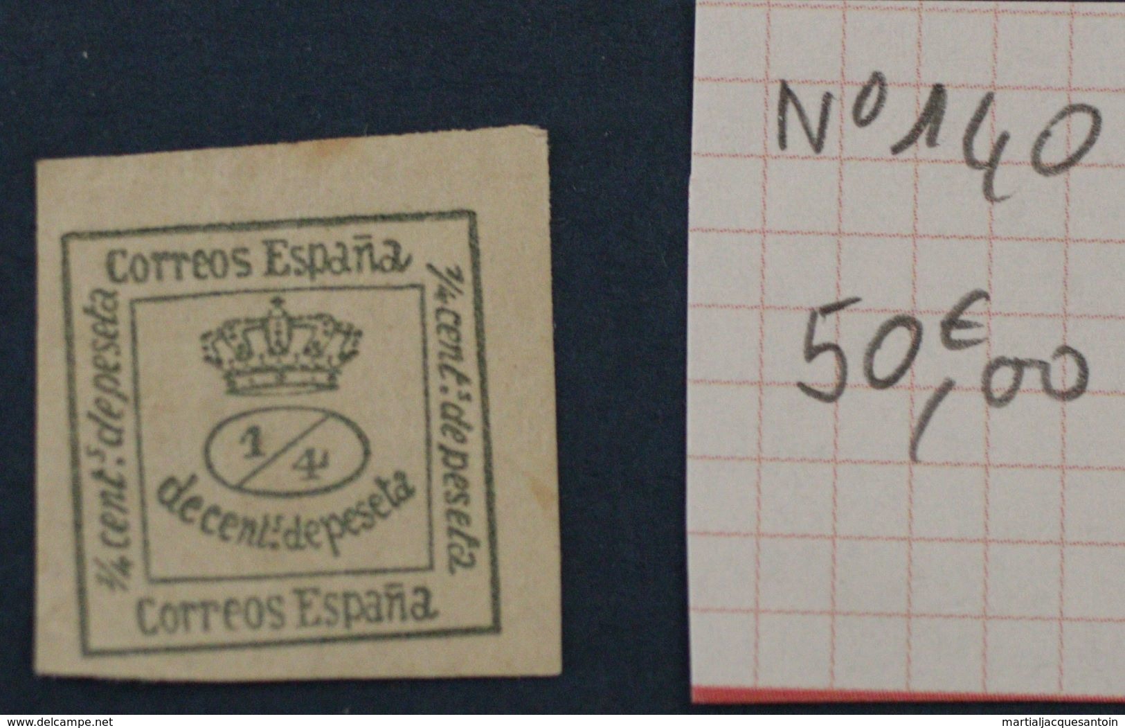 Espagne Neuf Y&t N° 140 - Unused Stamps