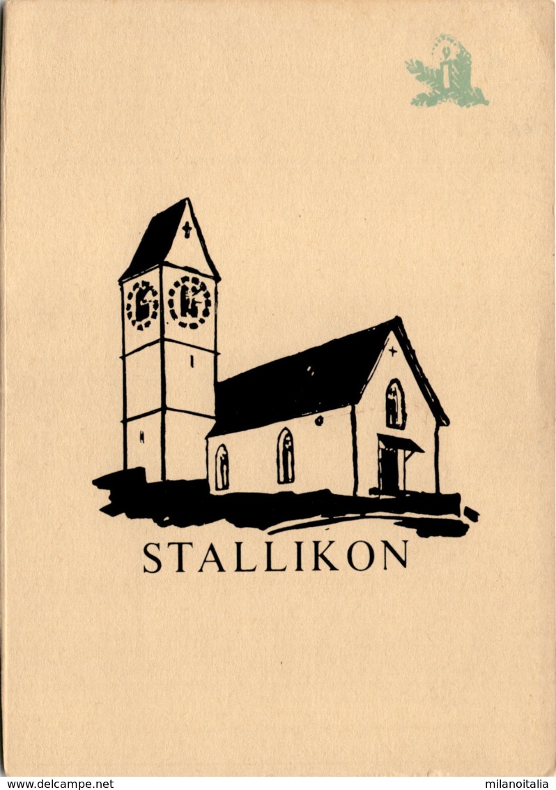 Stallikon - Künstlerkarte - Stallikon