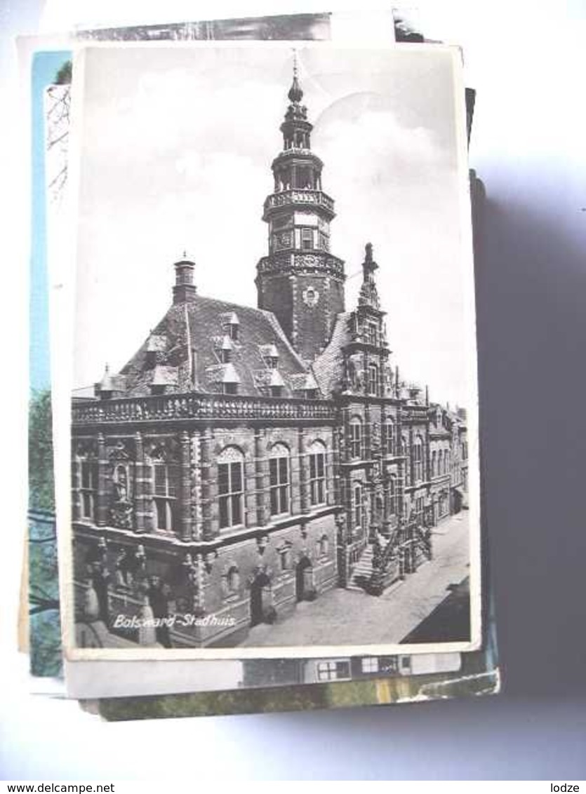 Nederland Holland Pays Bas Bolsward Met Stadhuis - Bolsward