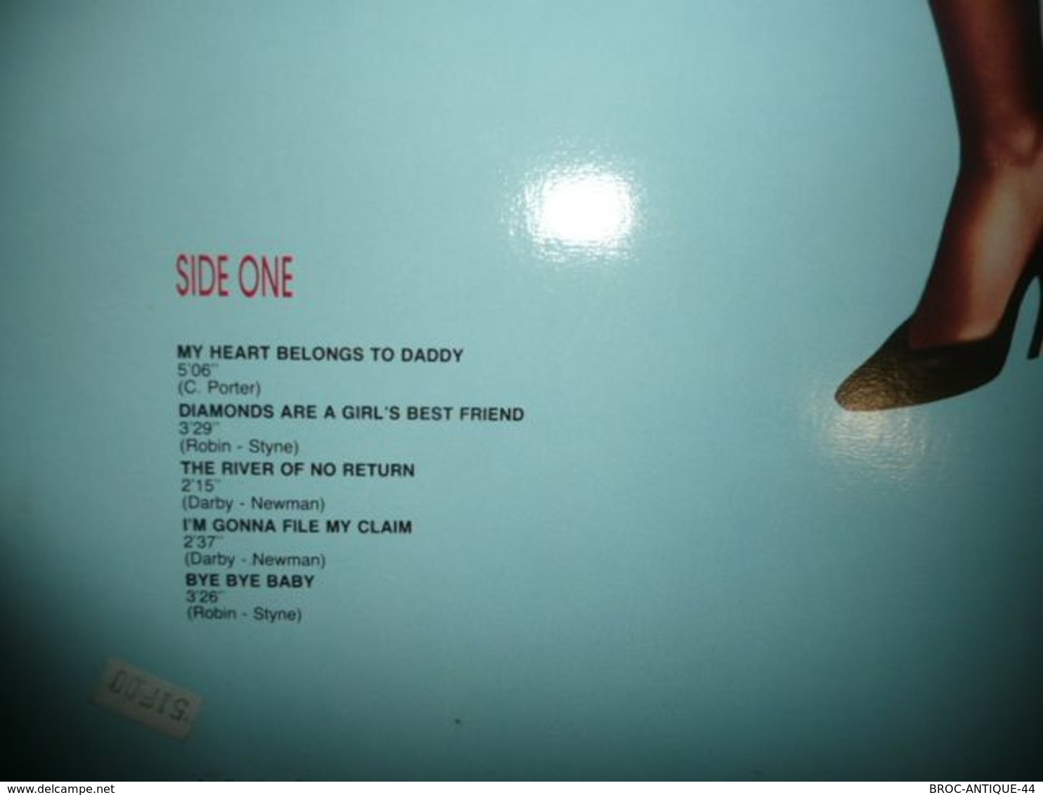 LP33 N°4929 - MARILYN MONROE - GRAND ALBUM - TRES BELLE VOIX JE TROUVE - BON ALBUM - Soundtracks, Film Music