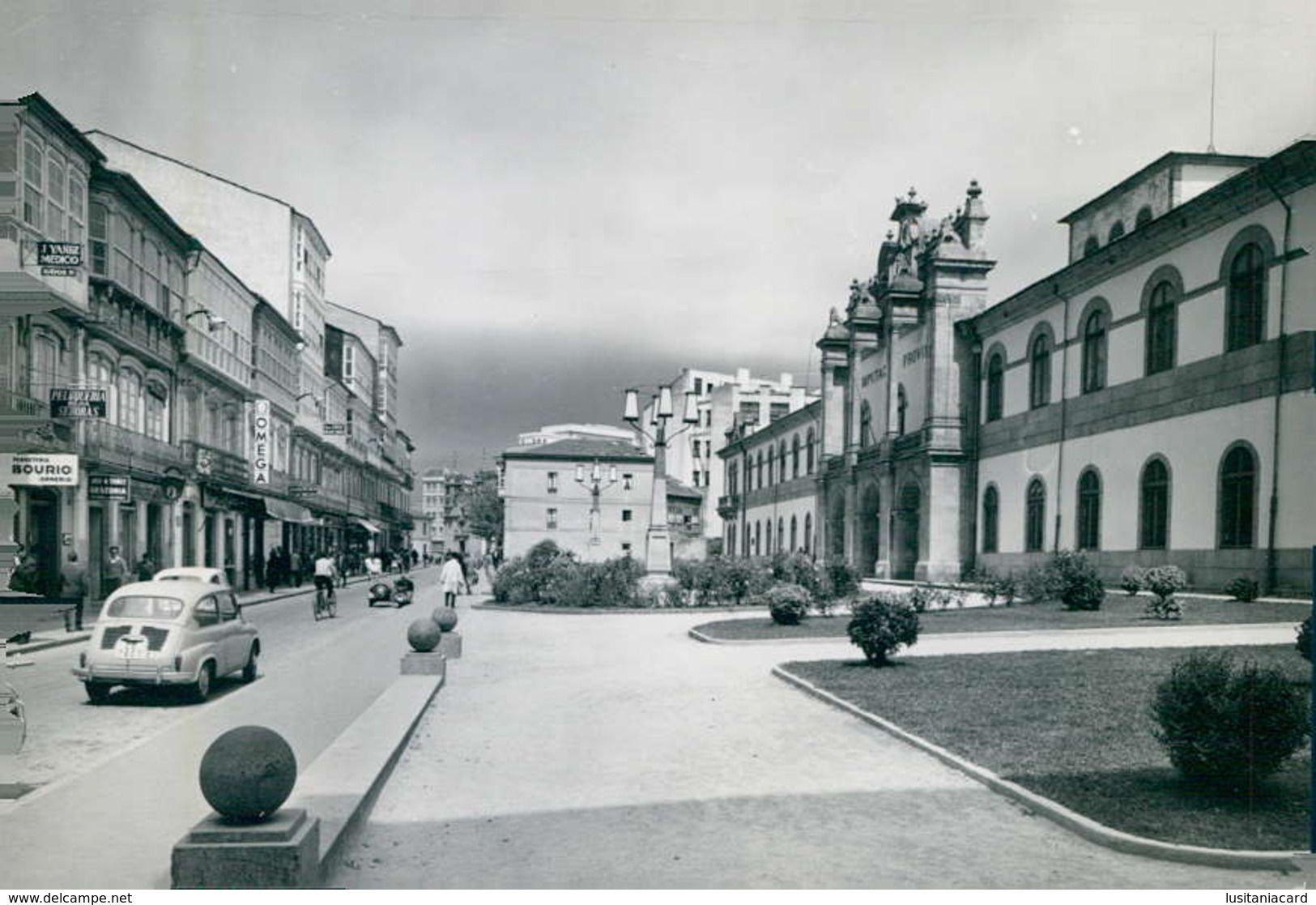 LUGO - Calle S. Marcos.Disputazion Provincial.  (Ed. Sicilia Nº 29) Carte Postale - Lugo