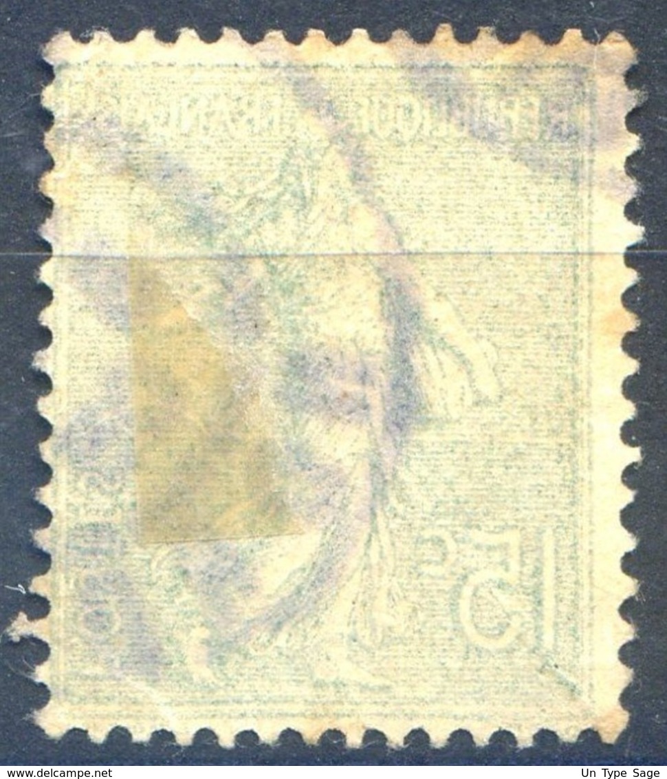 France N°130 - Oblitéré - Impression Recto-verso - (F670) - 1903-60 Semeuse A Righe
