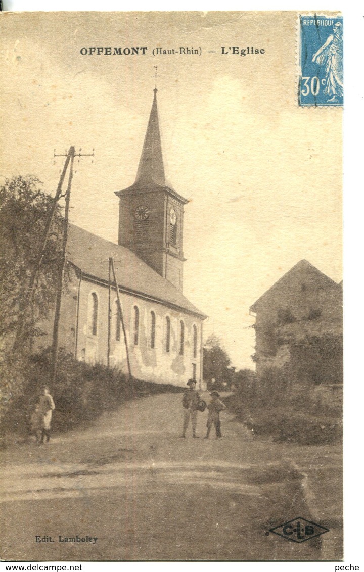 N°1023 R -cpa Offemont -l'église- - Offemont