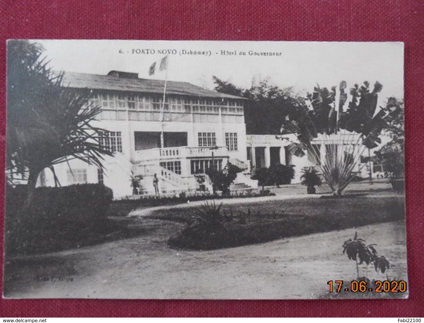 CPSM - Dahomey - Porto-Novo - Hôtel Du Gouverneur - Dahomey