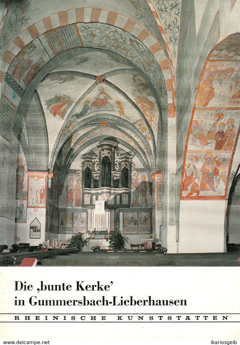 Gummersbach Lieberhausen "Bunte Kerke" 1977 Heimatbuch Rheinische Kunststätten - Verein Für Denkmalpflege - Arquitectura