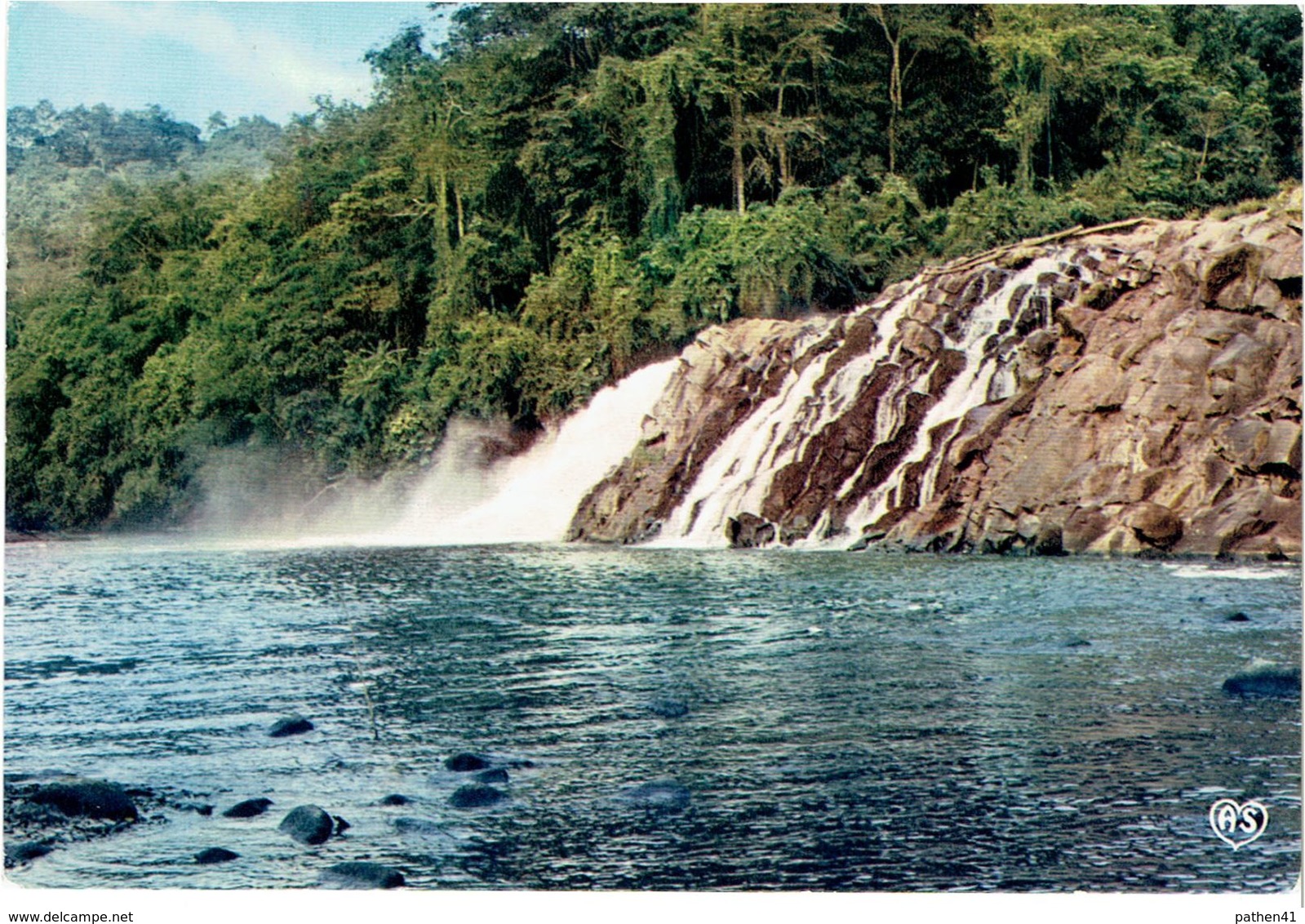 CPM GABON G2 HAUT-OGOOUE FRANCEVILLE - Chutes De Ndjoumou - 1980 - Gabon